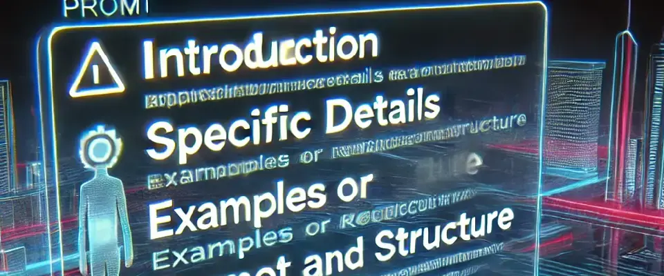 Cómo Estructurar un prompt para IA, Guía paso a paso