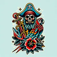 Diseño de tatuaje generado
